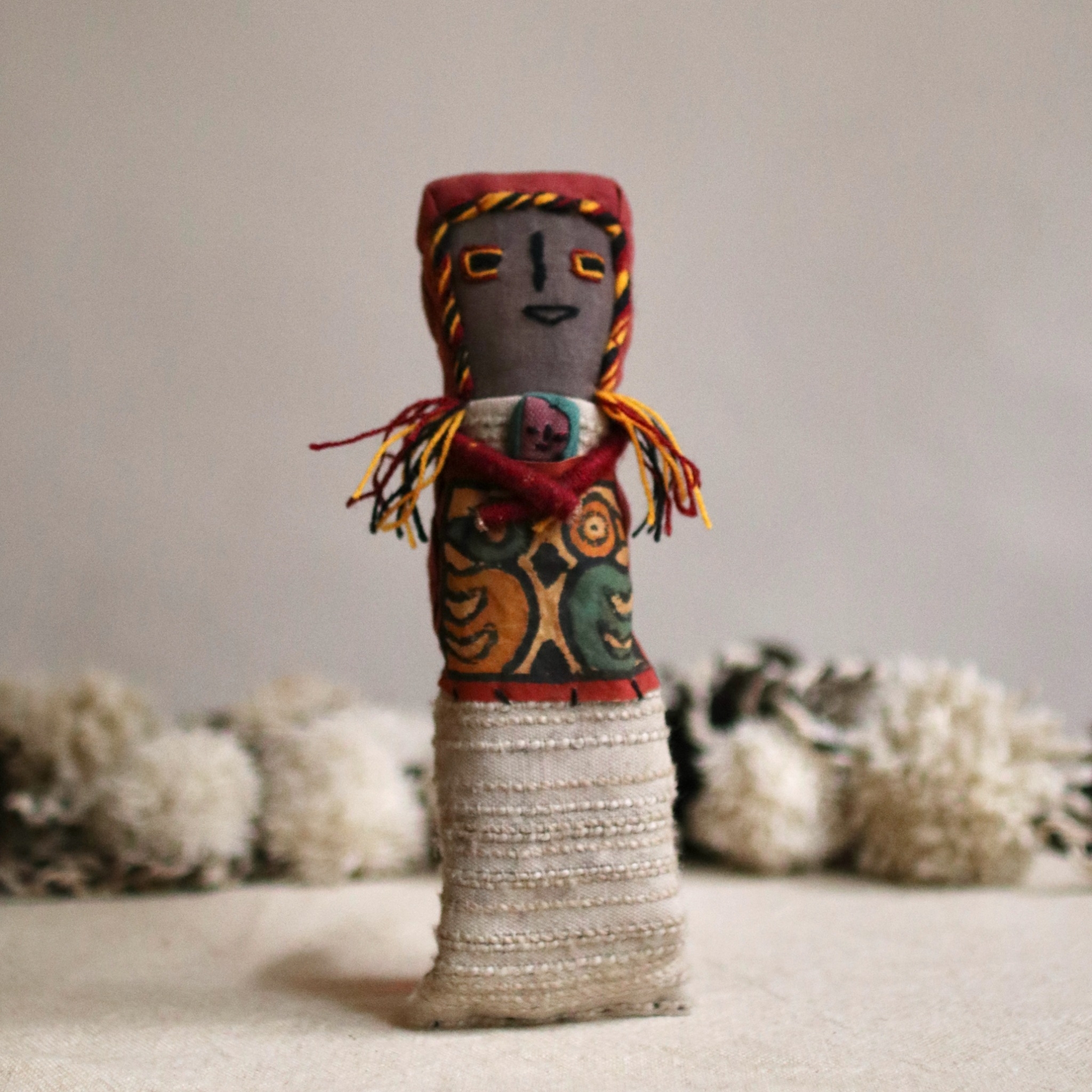 秘魯古布錢凱娃娃 Chancay doll - B