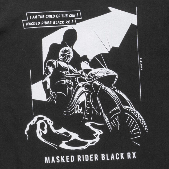 226497 Pbandai 預訂2025/4月 東映ヒーローTシャツ　仮面ライダーブラックシリーズ【仮面ライダーBLACK RX】