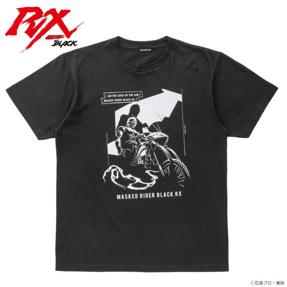 226497 Pbandai 預訂2025/4月 東映ヒーローTシャツ　仮面ライダーブラックシリーズ【仮面ライダーBLACK RX】