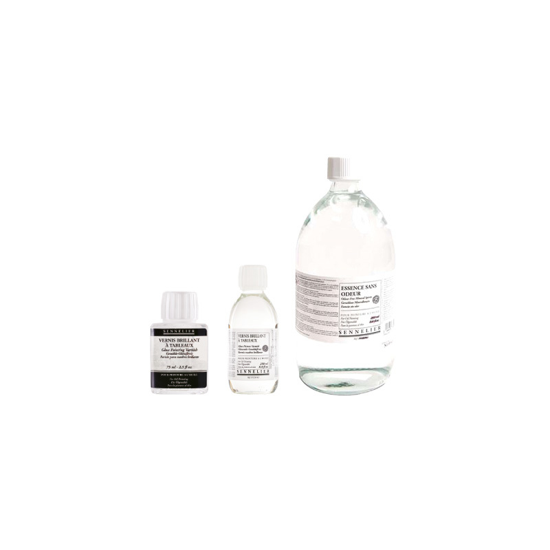 法國 SENNELIER 申內利爾 無味石油精 75ml 250ml 1L