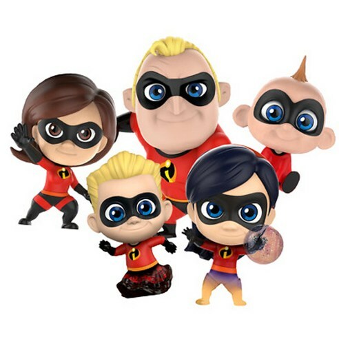 (ref no. WH168)  Hot Toys Incredibles 2 Cosbaby (set of 5) COSB480