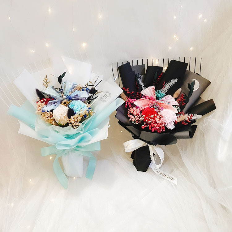 鈔票花束,新款鈔票花束蝴蝶造型鈔票花束,桃園花店,桃園花束,桃園幸福禮物,桃園婚禮小物幸福禮物