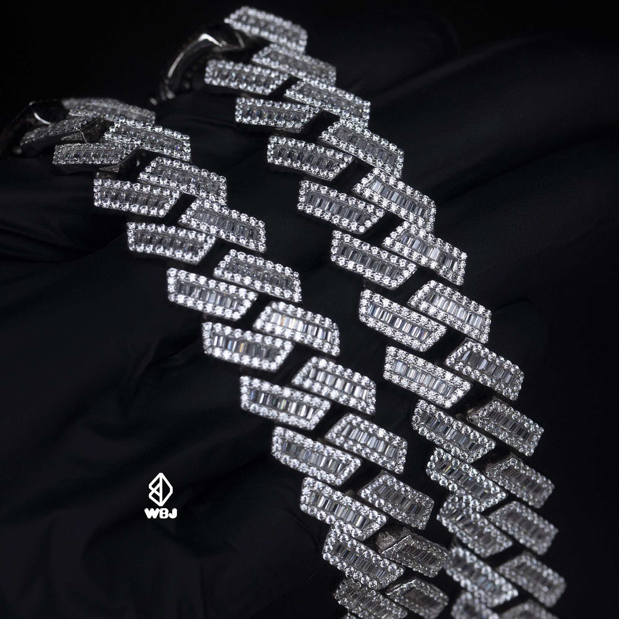 17mm 菱形T方古巴鍊