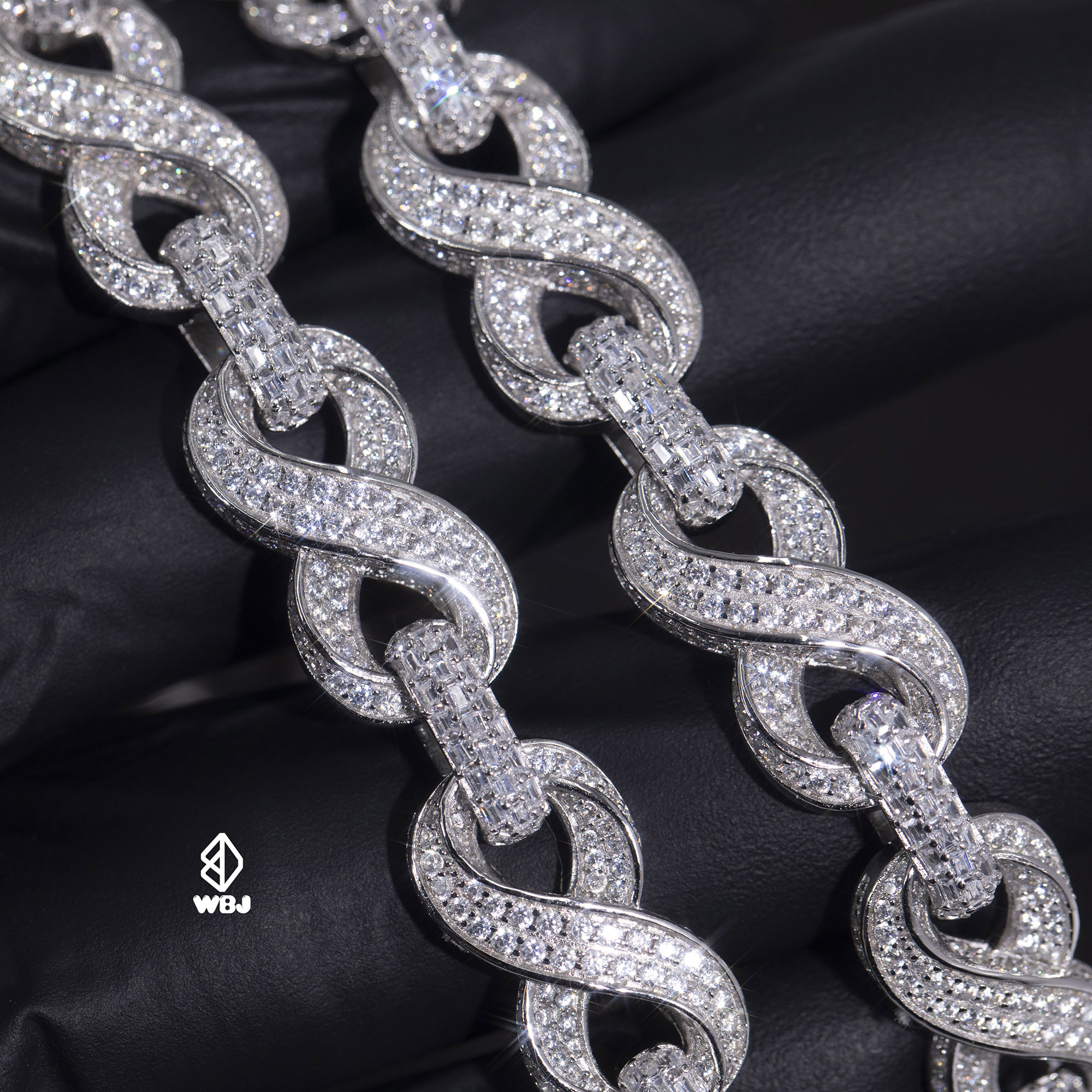 12mm 立體拼鑲 無限型古巴練