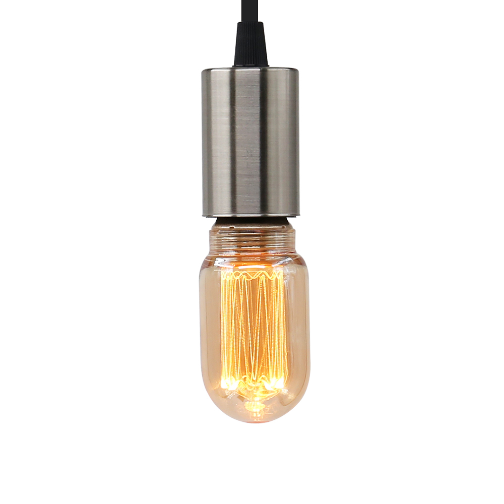 T45 仿鎢絲琥珀燈 銀色吊燈