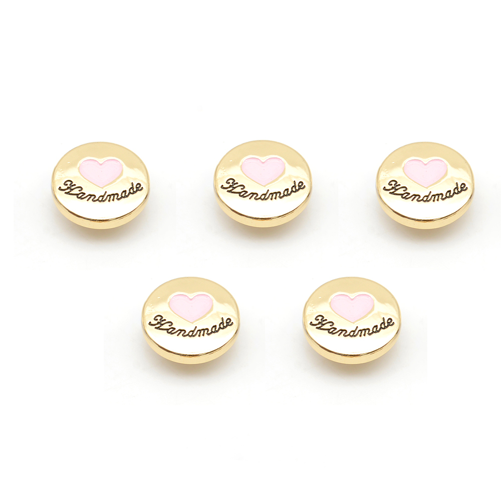 金屬四合壓釦【愛心款式】