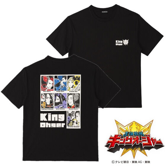 Pbandai 預訂2024/2月 王様戦隊キングオージャー　オフィシャルTシャツ