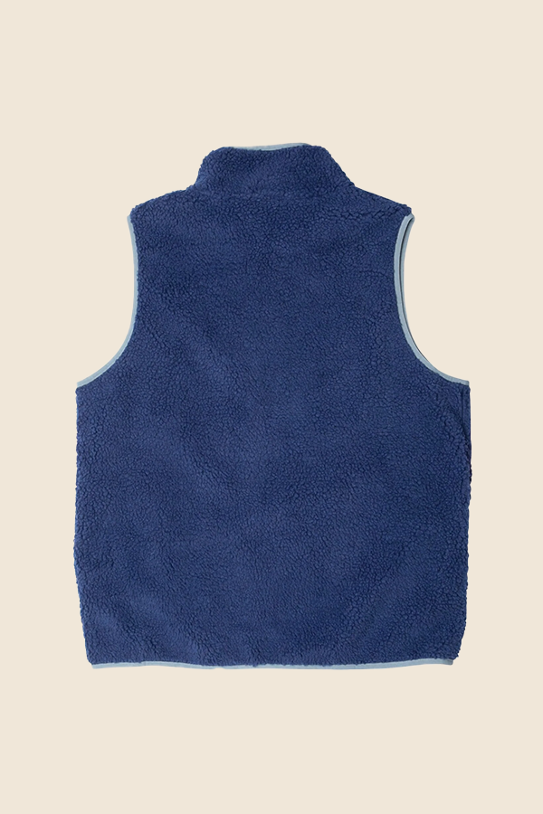 KAVU - Cooper 羊羔絨毛背心 - Cherry Wood Falls