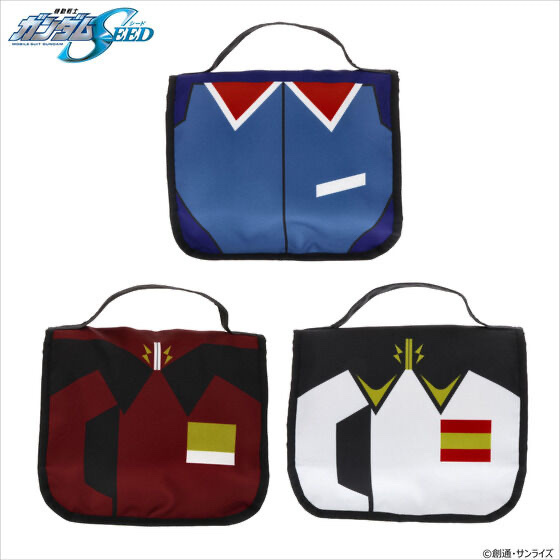 217752 Pbandai 預訂2024/11月 機動戦士ガンダムSEED　制服デザインハンギングポーチ（全3種）