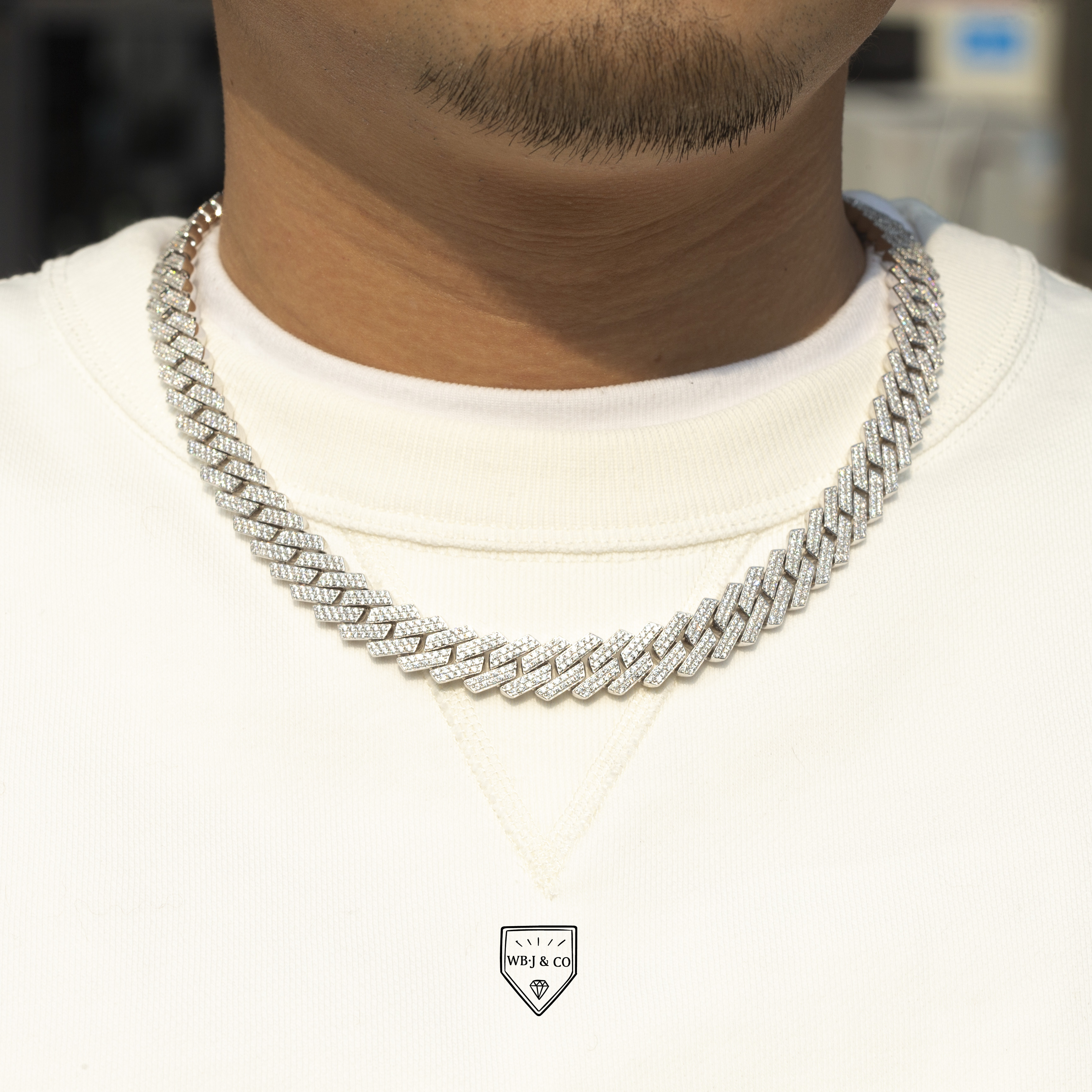 12mm 菱形古巴鍊