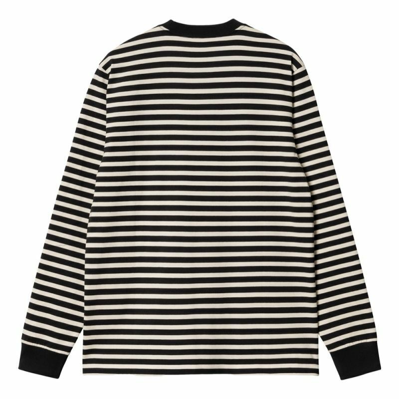 2023AW CARHARTT WIP I032312 L/S Seidler Pocket T-Shirt 條紋 口袋 長T 現貨