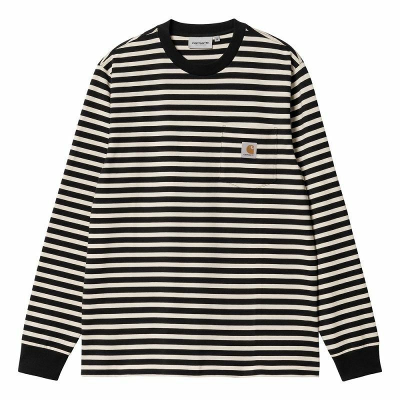 2023AW CARHARTT WIP I032312 L/S Seidler Pocket T-Shirt 條紋 口袋 長T 現貨