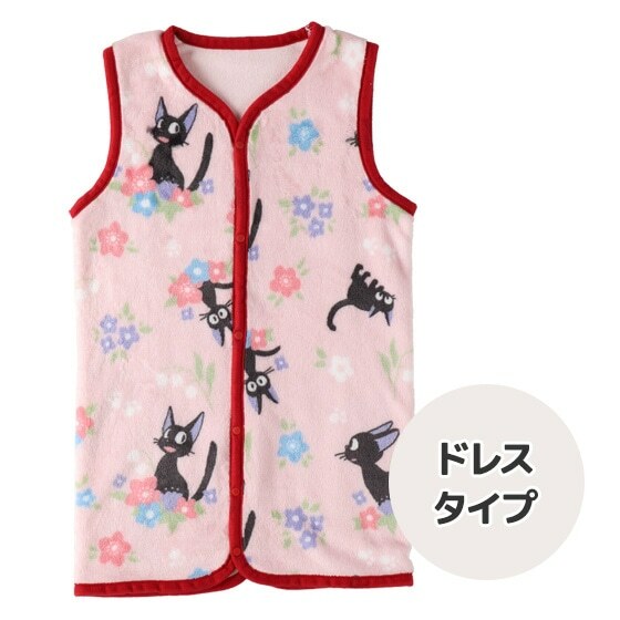 兩穿保暖背心 魔女宅急便 吉吉和花朵