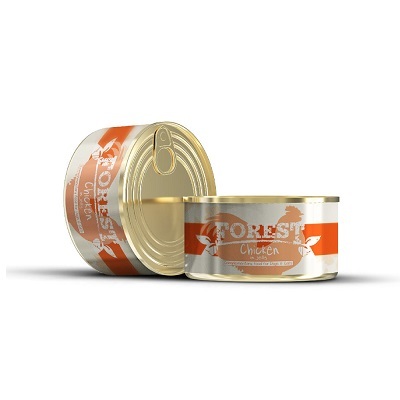 Forest 無穀物罐頭系列 <貓狗合用> - 雞肉 80g【原箱24罐】