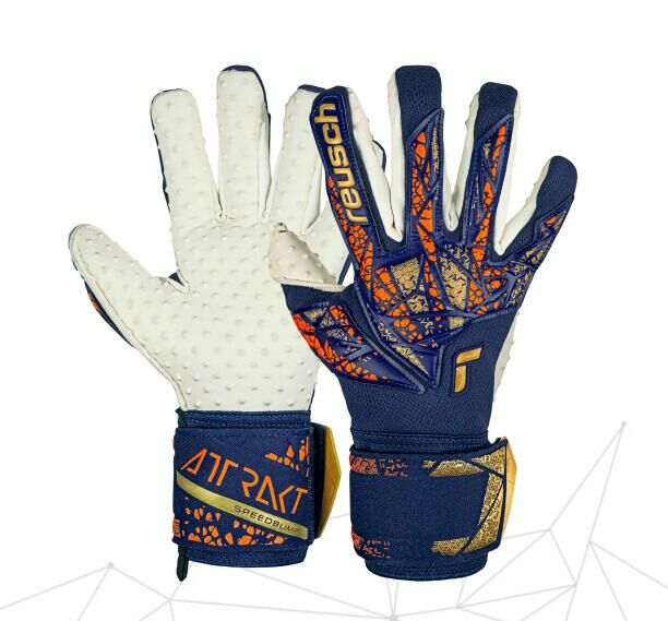 REUSCH GRIP SPEEDBUMP Attrakt SpeedBump [blue/gold]