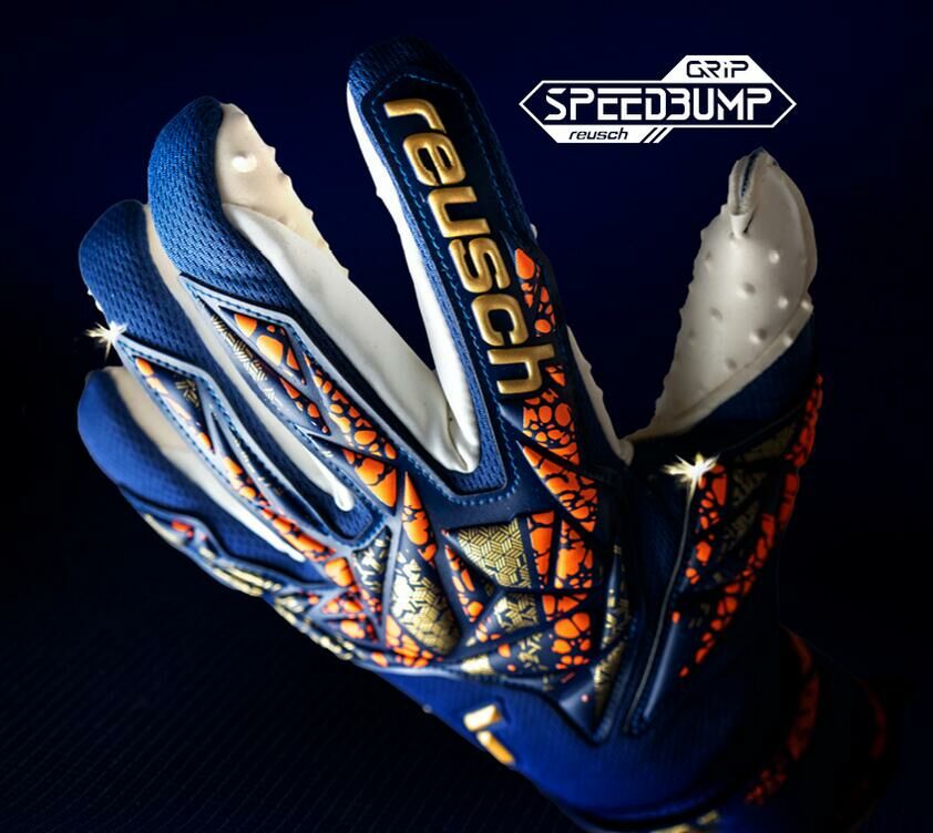 REUSCH GRIP SPEEDBUMP Attrakt SpeedBump [blue/gold]