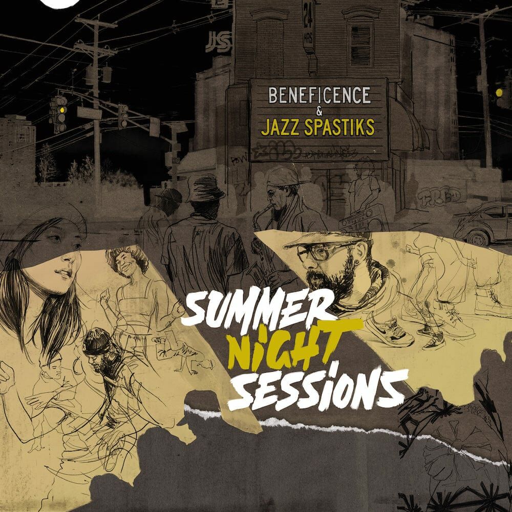 Beneficence & Jazz Spastiks《Summer Night Sessions》（LP）