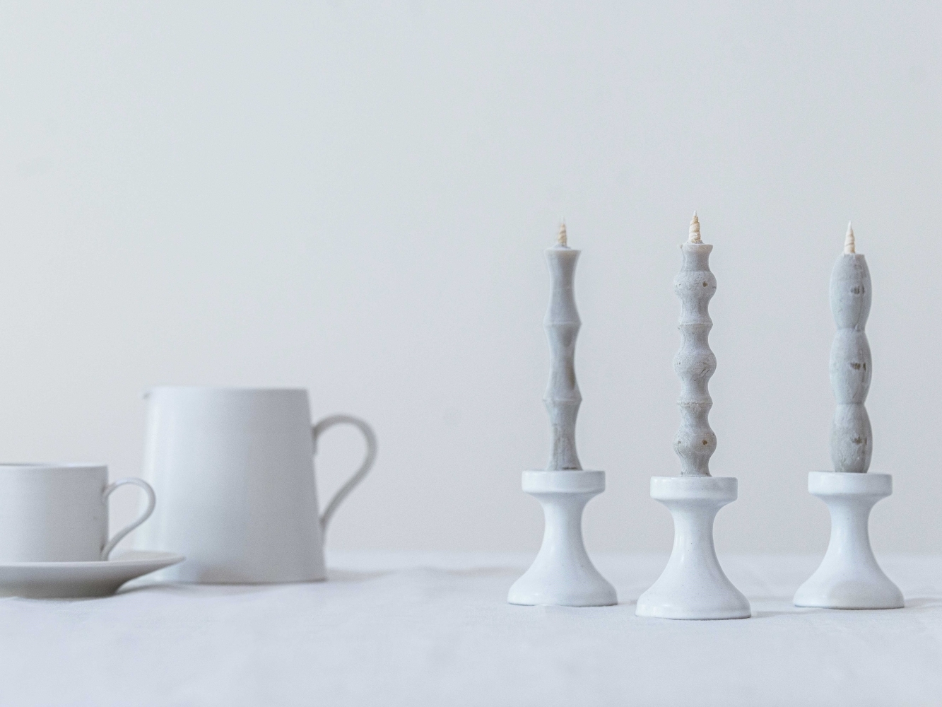 TAKAZAWA CANDLE 石器小燭台