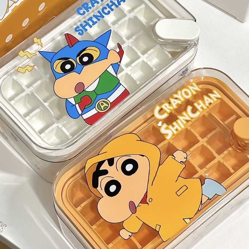 正版授權✨蠟筆小新 按壓 製冰盒 廚房小物