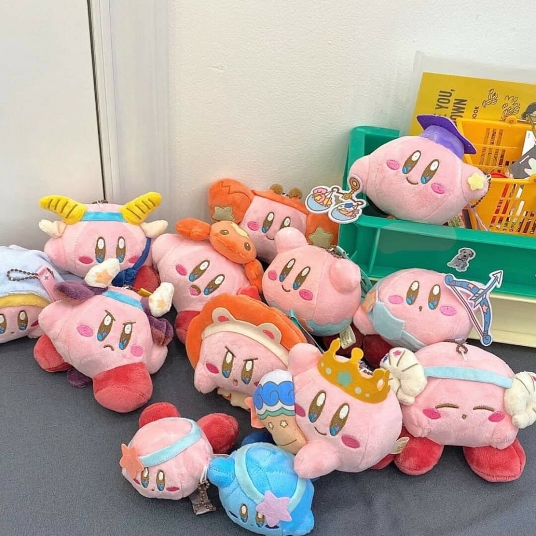 卡比之星 十二星座系列 吊飾 娃娃