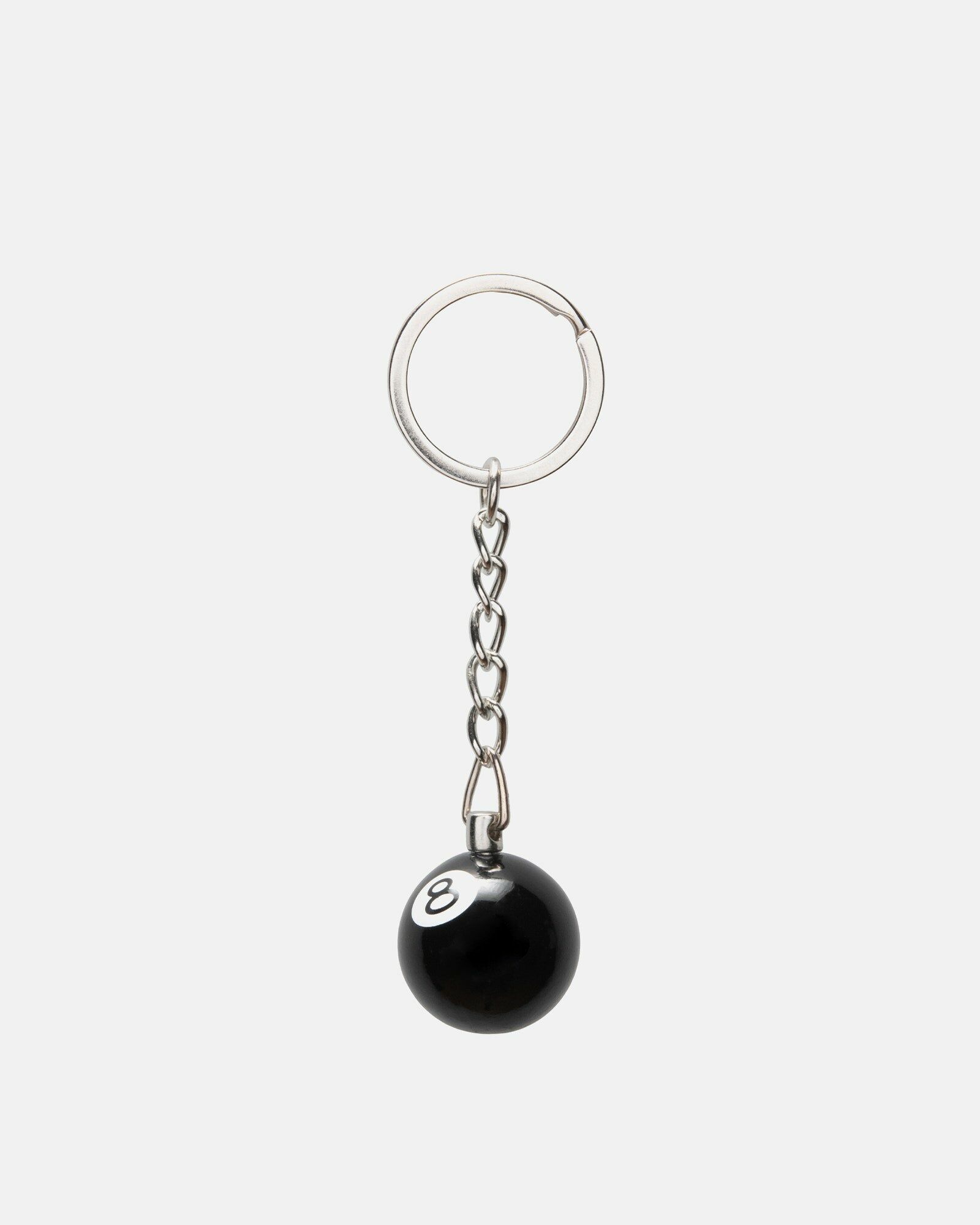 『12月初即將到貨』2025SS STUSSY 8 BALL KEYCHAIN 八號球 鑰匙圈 現貨 138767