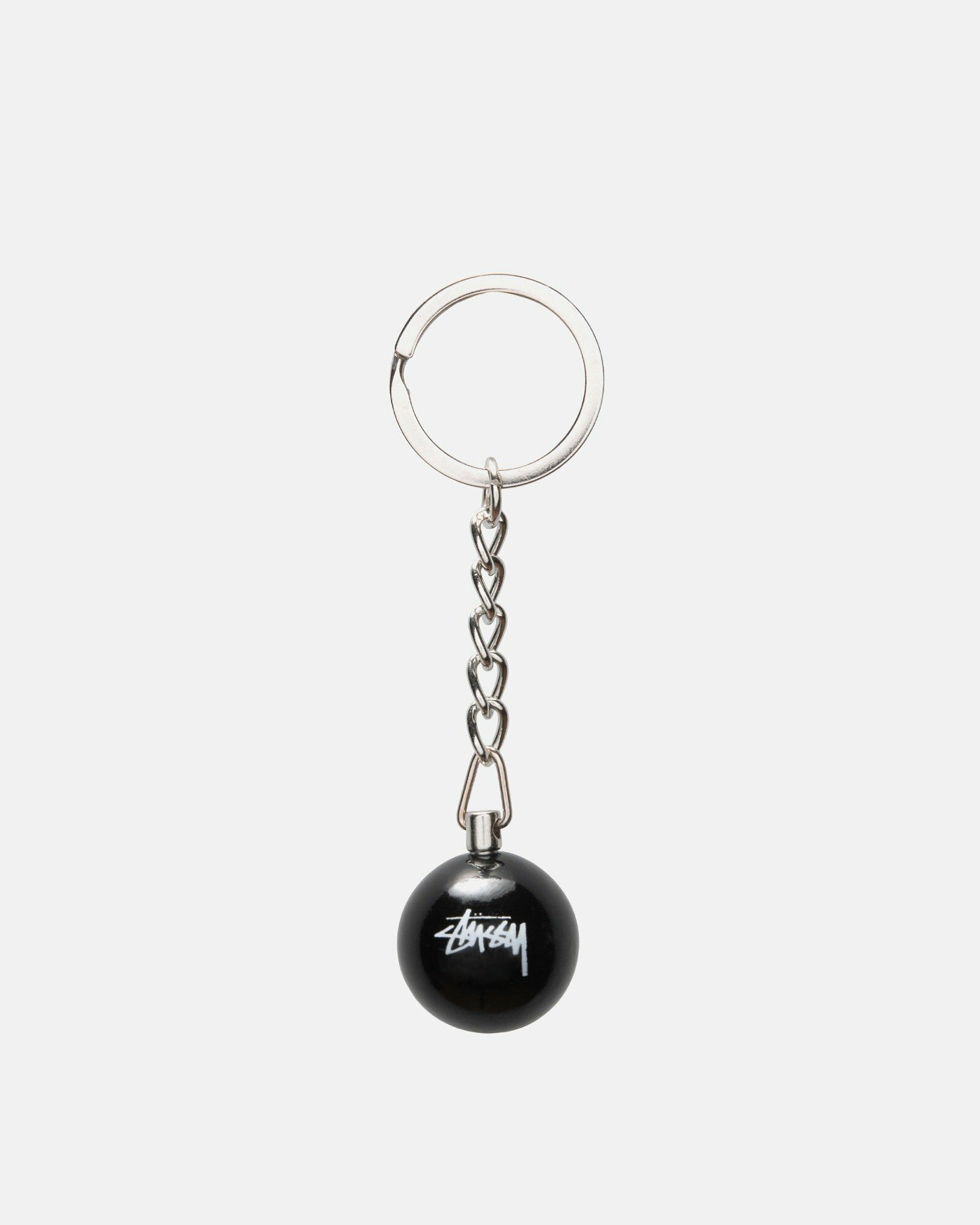 『12月初即將到貨』2025SS STUSSY 8 BALL KEYCHAIN 八號球 鑰匙圈 現貨 138767