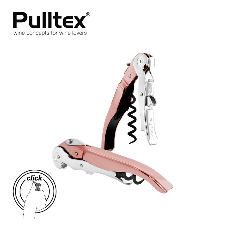 【PULLTEX】西班牙製造 ClickCut 縮回式兩段開瓶器