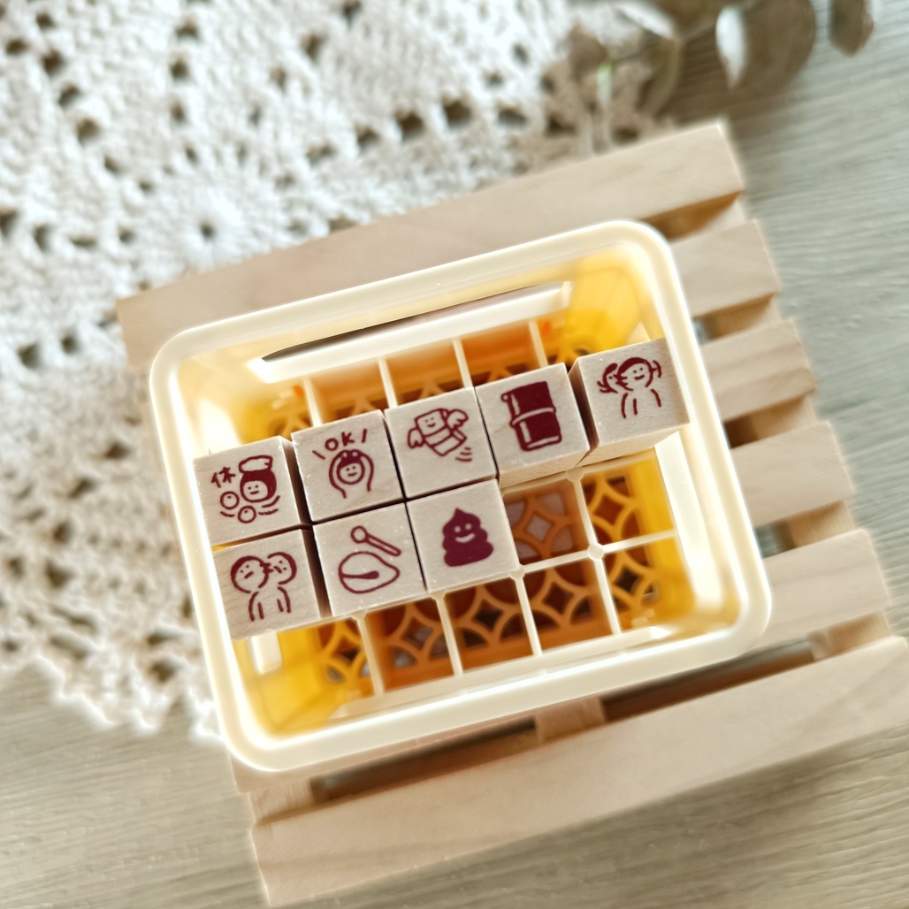 日本little lu．10mm系列原創印章