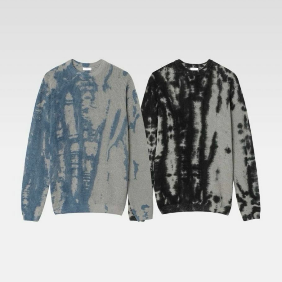 圓領圖案針織衫 T5276