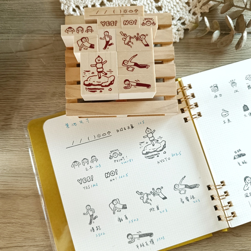 日本little lu．其他尺寸系列原創印章 2023秋季新品