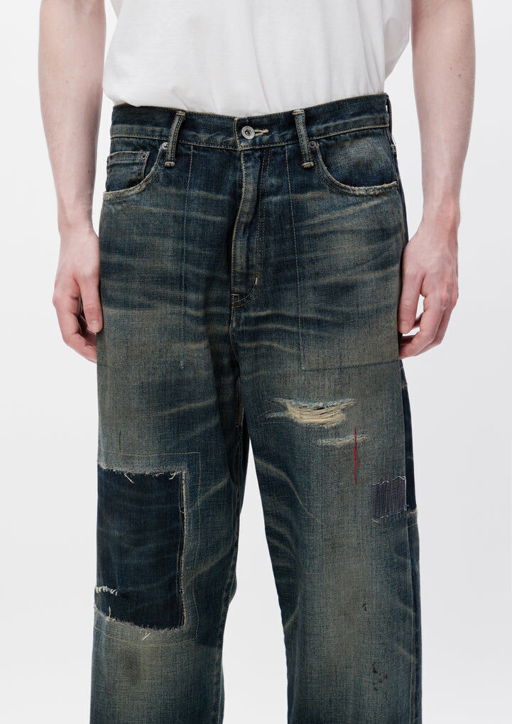 NEIGHBORHOOD washed basic デニム L NEIGHBORHOOD ネイバーフッド 21SS SAVAGE.211/C-PT 211XBNH