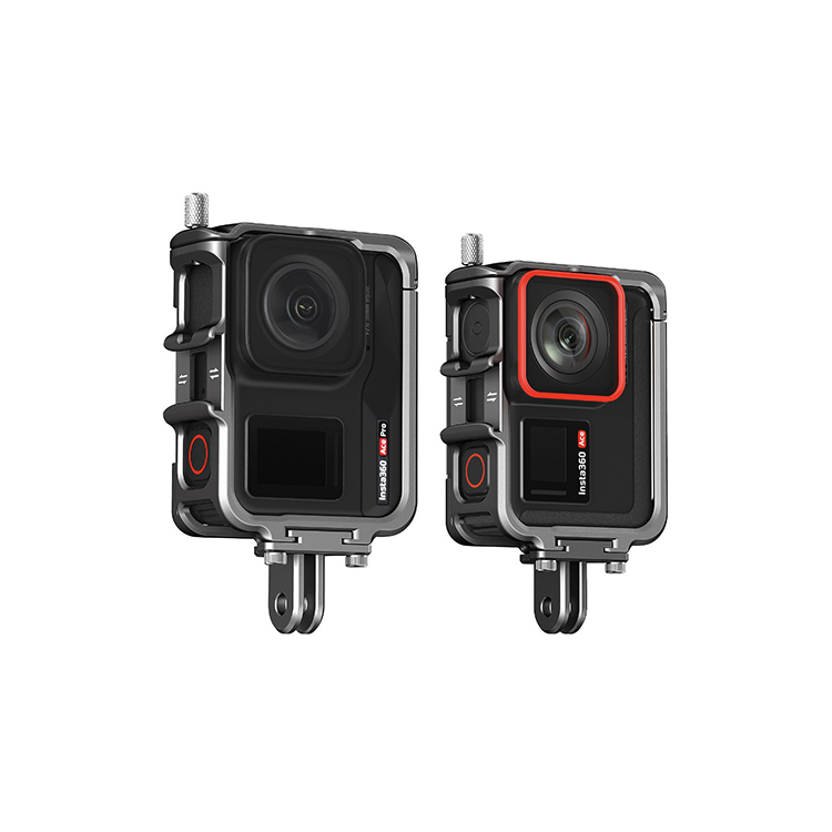 aMagisn Insta360 AcePro 2/AcePro/Ace 金屬兔籠邊框