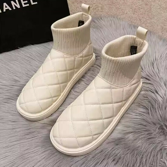 Velvet and thickened bread cotton boots (upgraded version)