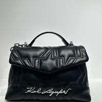 [S] KARL LAGERFELD 23WW3074 K/KURL CROSSBODY,BLACK, 8720744558927 (SKL821)