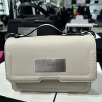 [S] KARL LAGERFELD 23WW3081 K/MAU SHOULDER BAG,STONE, 8720744558958 (SKL823)