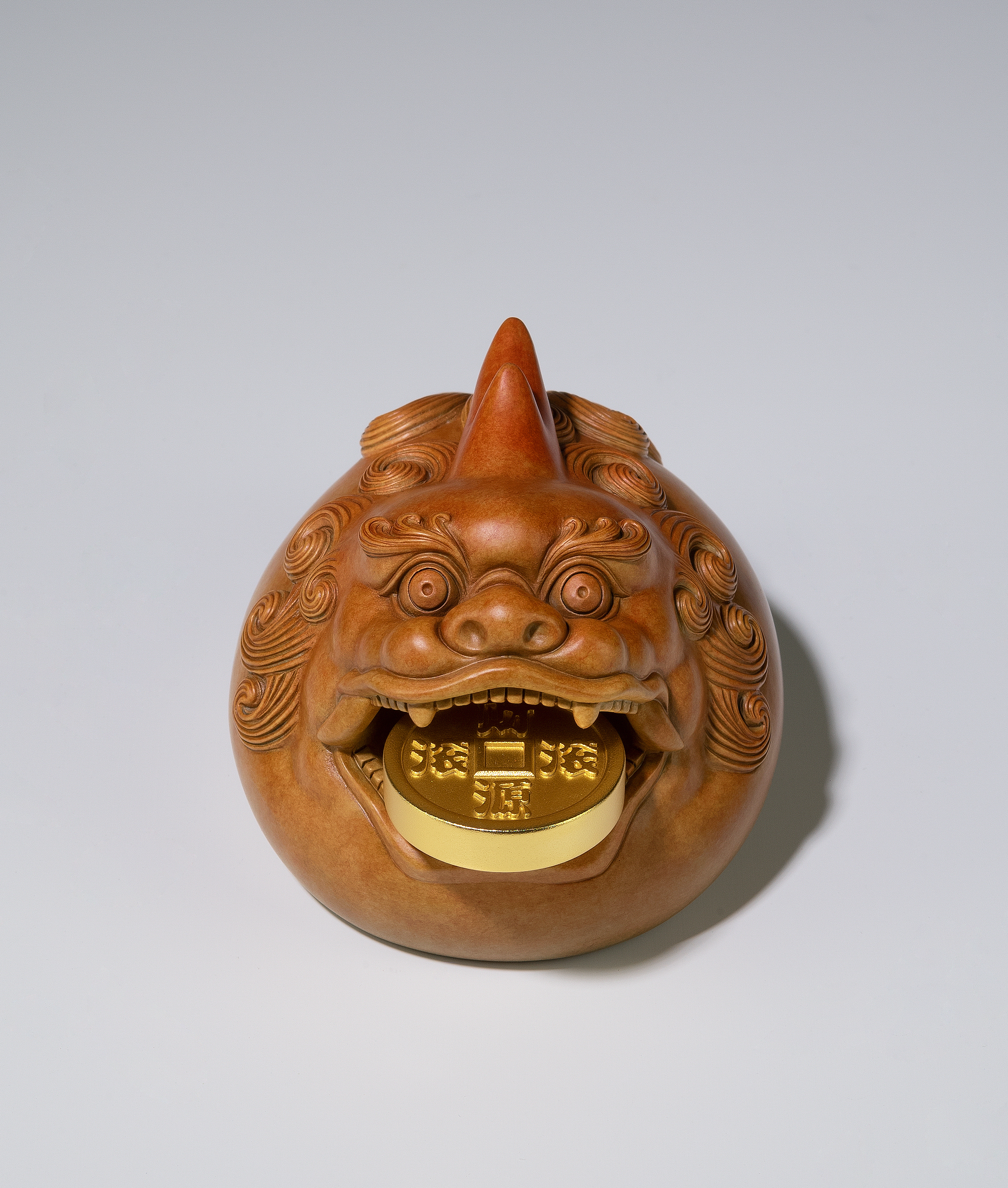 聚財瑞獸(貔貅紙鎮)｜銅作工藝品