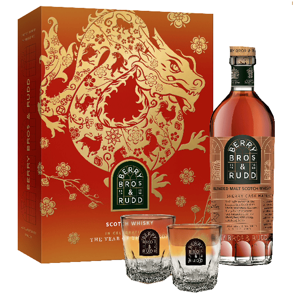 BBR貝瑞雅仕-2024年祥龍雪莉蘇格蘭威士忌-新年禮盒
