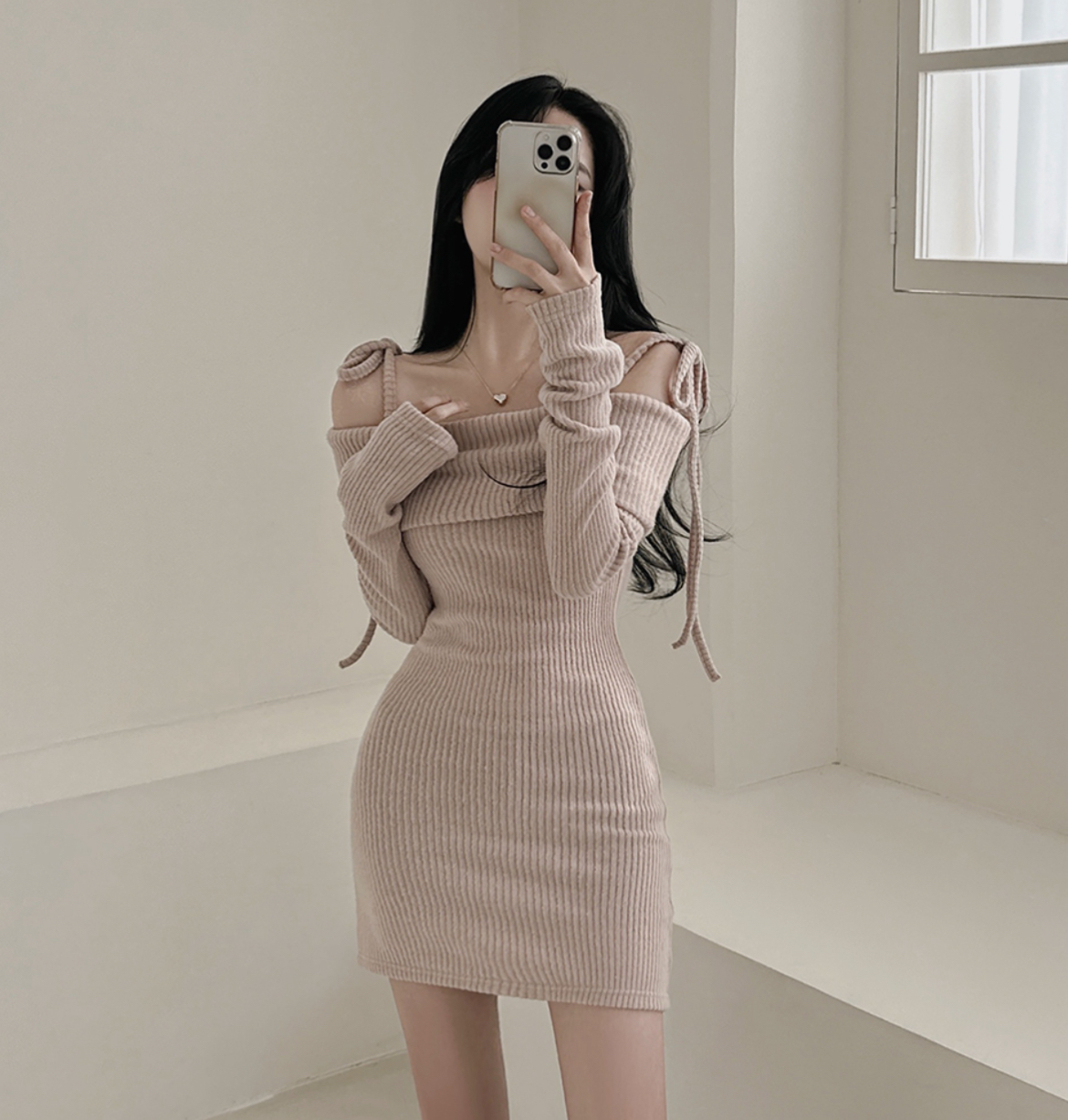 [🎄] KR PERFECT NIGHT RIBBON OPS (2 COLORS)