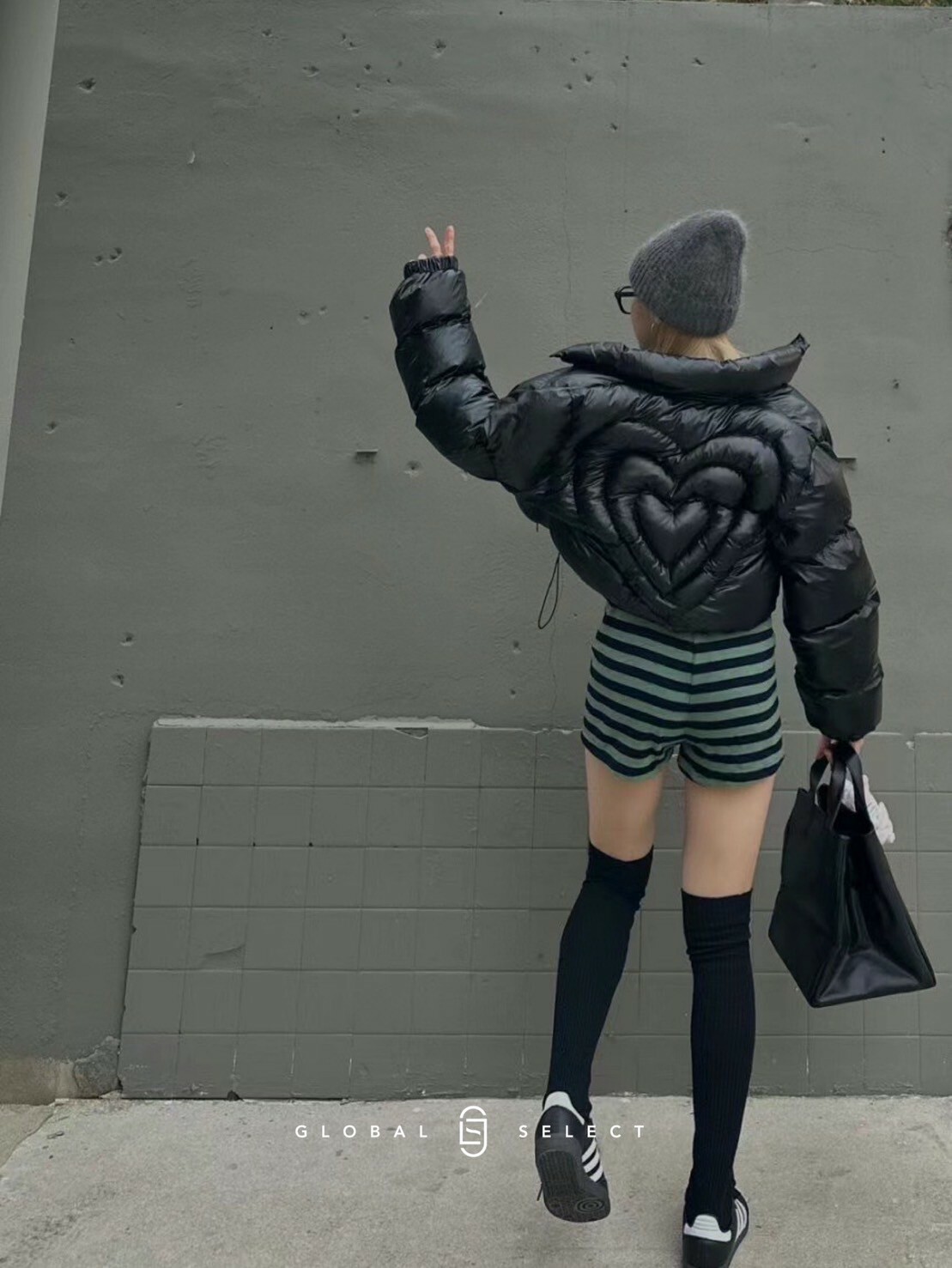 🇰🇷  愛心鋪棉 澎澎外套