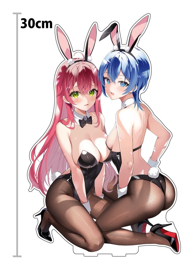 C103「同人代購」もつぬきほるもん - 【C103】兔女郎miComet亞克力立牌30cm