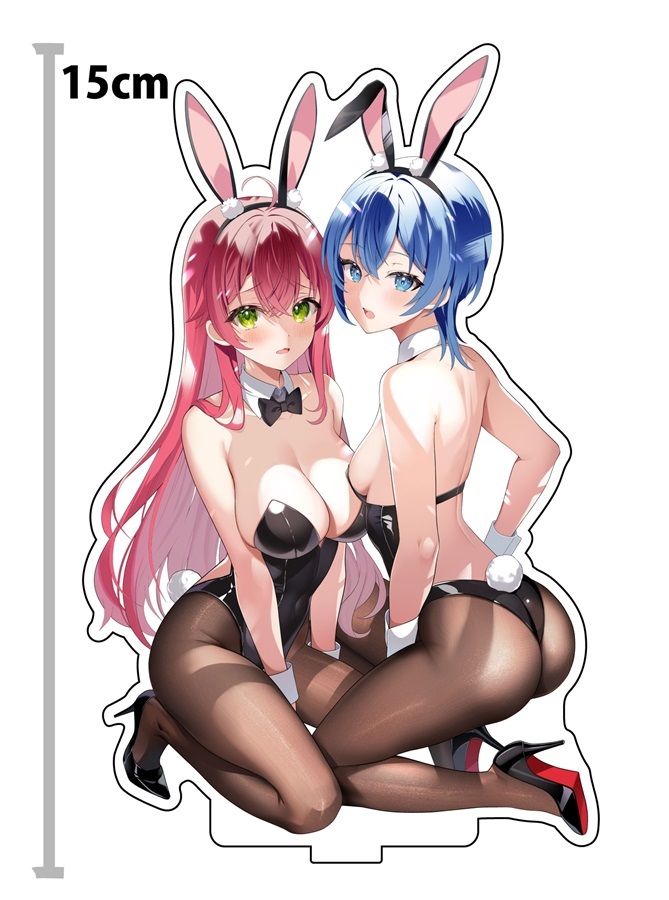 C103「同人代購」もつぬきほるもん - 【C103】兔女郎miComet亞克力立牌15cm