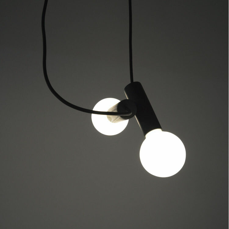 CHERRY Pendant Lamp | 木製磁性組合吊燈 | 黑色