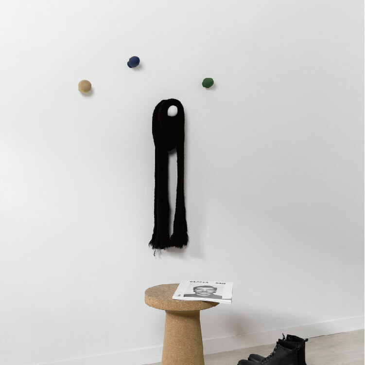 FOREST Wall Hook | 木製壁掛勾 | 四色