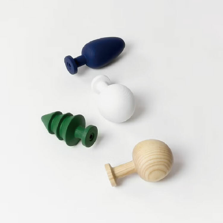 FOREST Wall Hook | 木製壁掛勾 | 四色