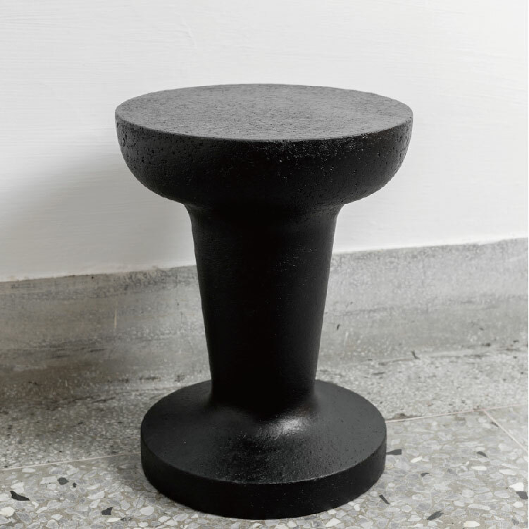 PUSHPIN Mini | 兩用軟木凳－邊桌 | 黑色