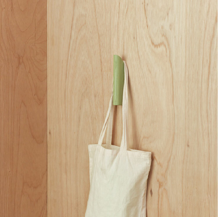 SLIDE Hook | 白蠟木掛鉤 | 綠色