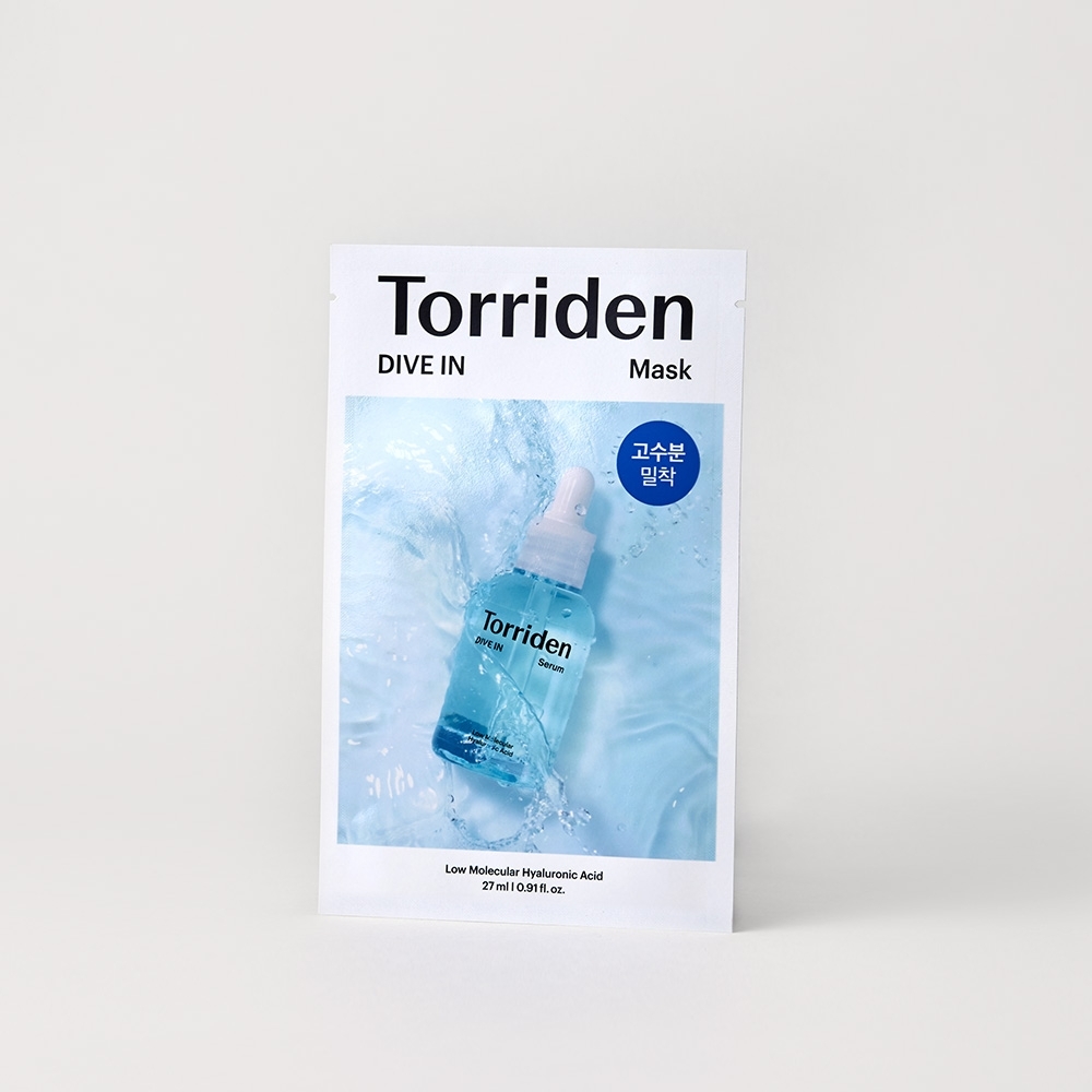 [Torriden] DIVE IN LOW MOLECULAR HYALURONIC ACID MASK 微分子玻尿酸保濕面膜