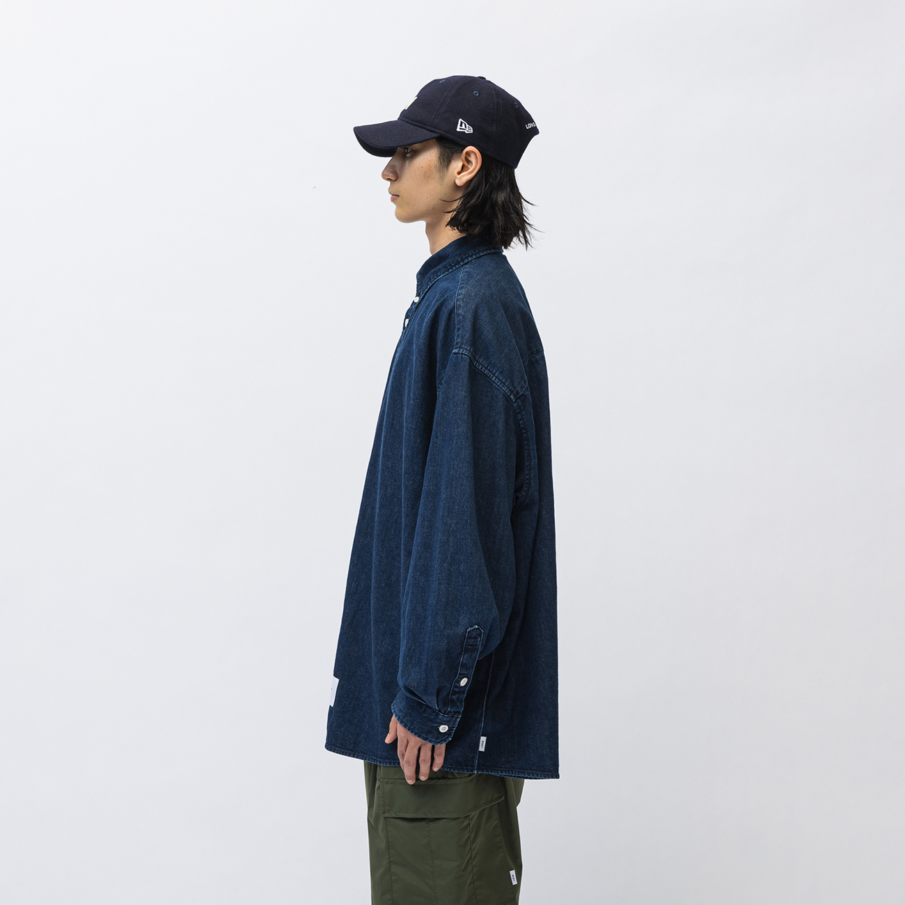 最新・限定通販 WTAPS BD 04 /LS / COTTON. DENIM INDIGO S - トップス