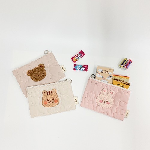 Flower花連綿絎縫系列-收納袋