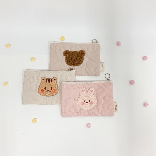 Flower花連綿絎縫系列-收納袋